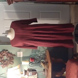 Uila Popken women's mid sleeve dress